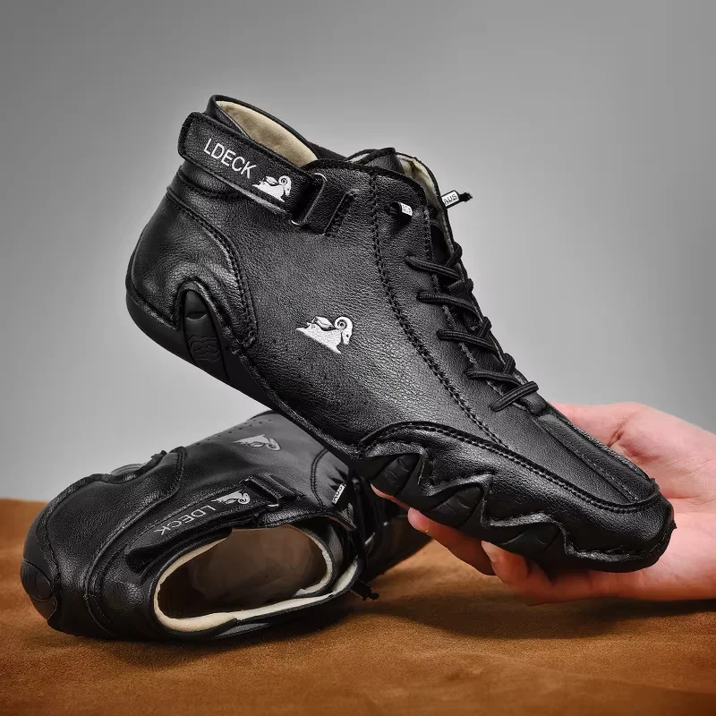 Waterproof Goretex Running Shoes - Męskie mokasyny antypoślizgowe modne wszechstronne biznesowe