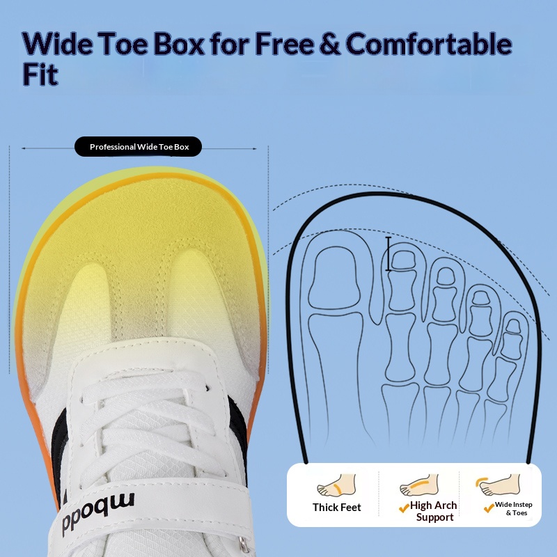 Dziecięce wsuwane buty minimal – Wide Toe Box Running Sneakers recenzja i cena