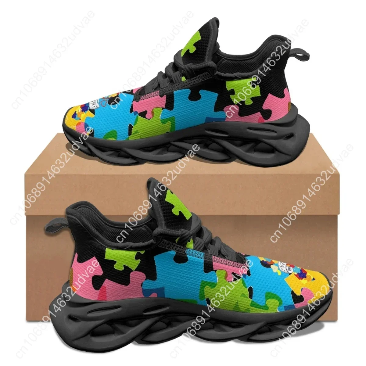 Buty sportowe z motywem autyzm – Running Shoes recenzja i cena